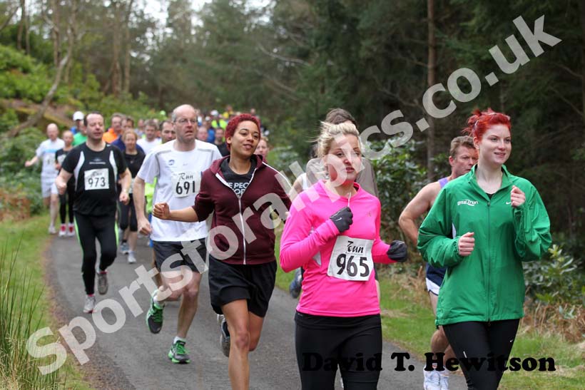 2012 Run Northumberland 10k Road Race, Cragside, Rothbury, Northumberland.